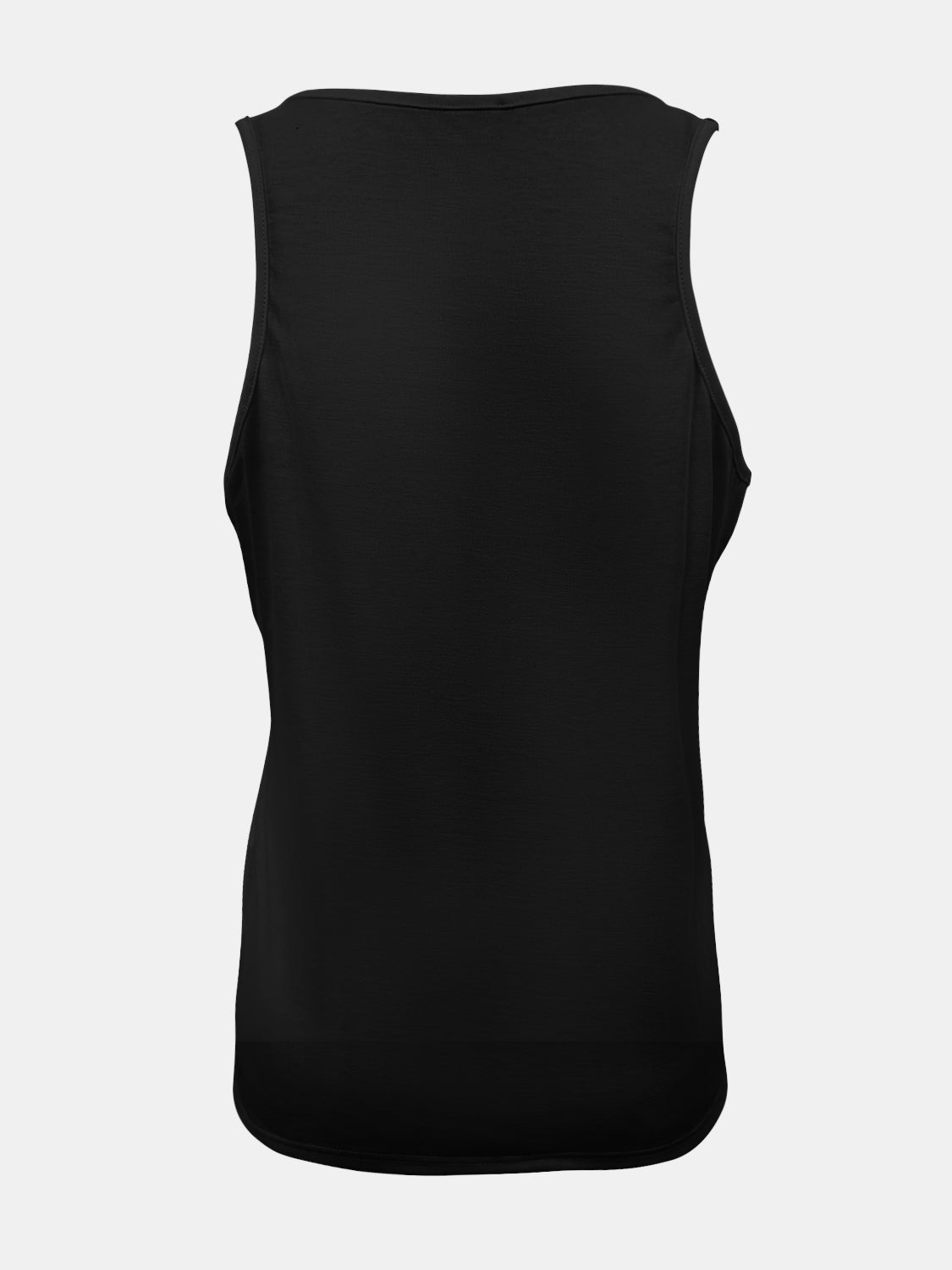 Full Size Quarter Snap Scoop Neck Tank