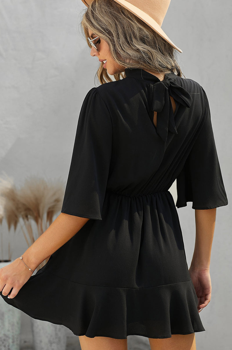 Flowing Keyhole Dress