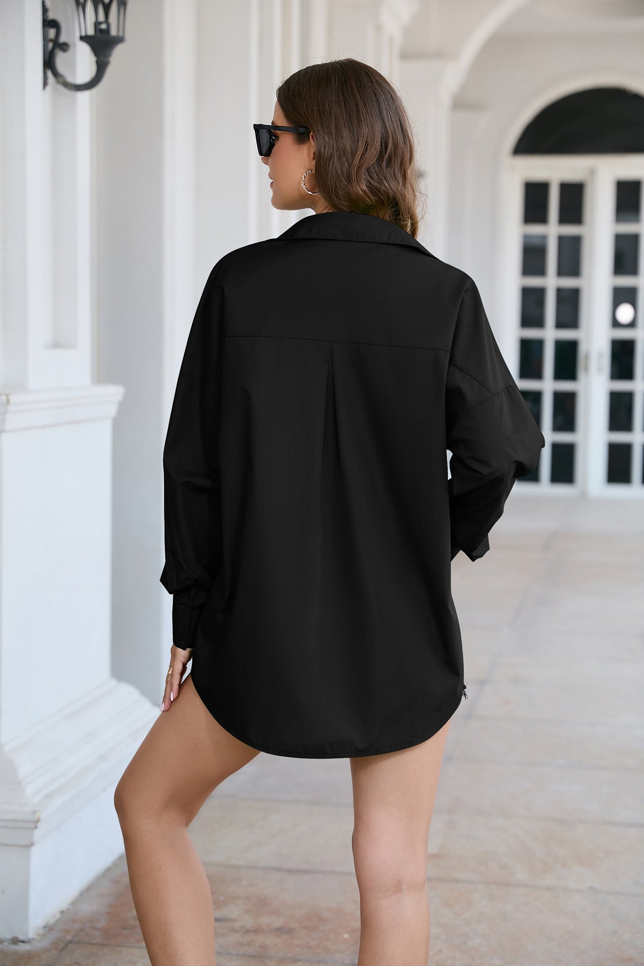 Dropped Shoulder Longline Shirt